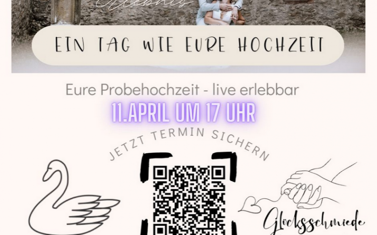 Hochzeit auf Probe im Landhotel Zum Schwanen